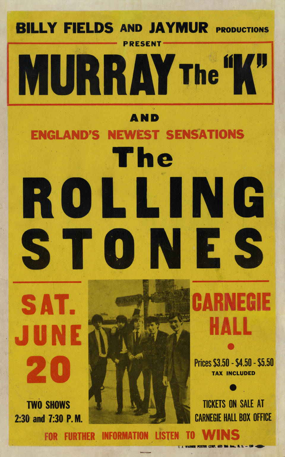 Vintage Rolling Stones Poster 105